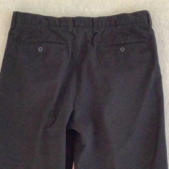 GAP Black Khakis Mens Pants 35x32 Relaxed Fit - Picture 5 of 6